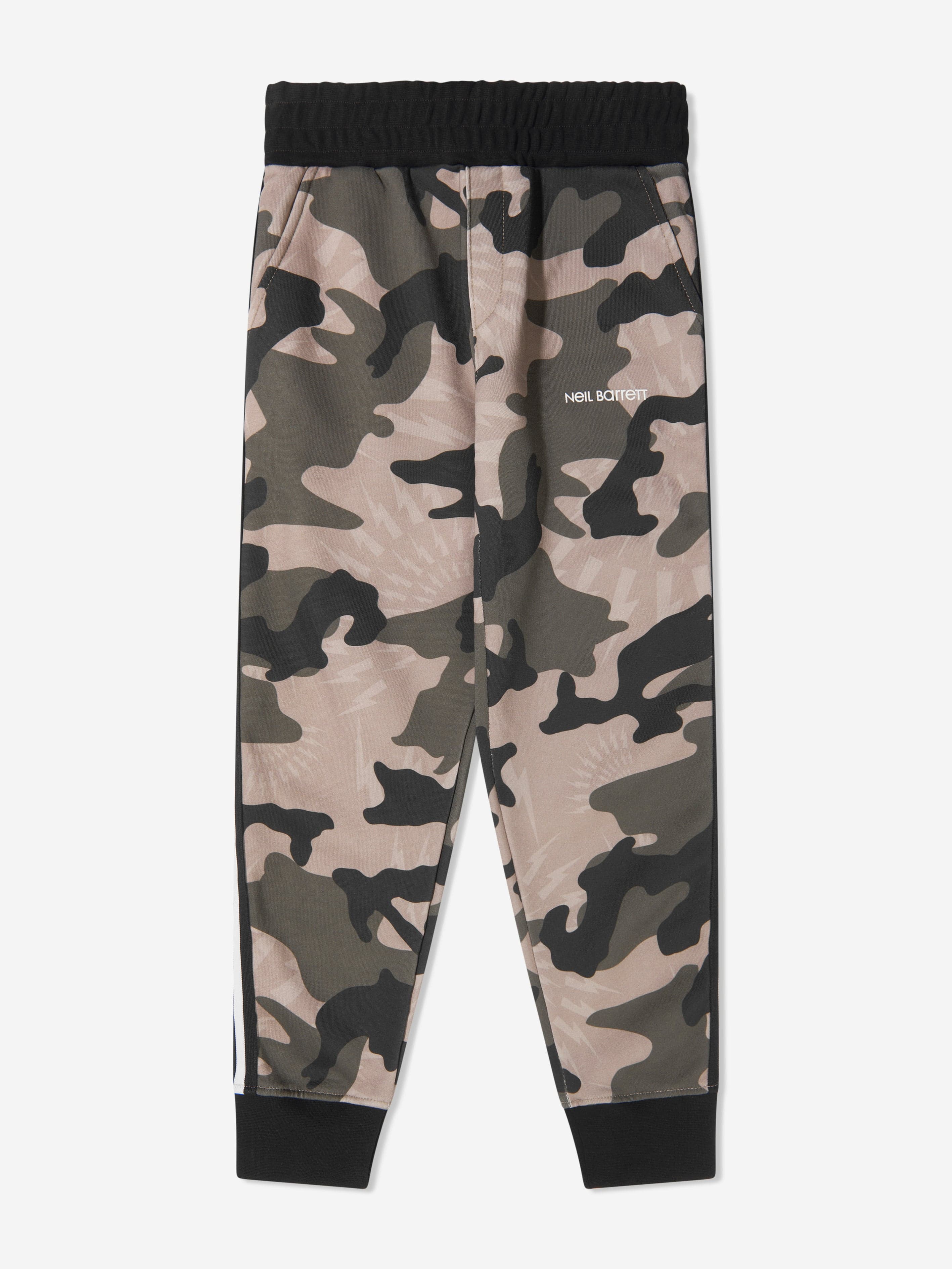 Neil Barrett Babies' Boys Camouflage Print Sweatpants 4 Yrs Multicoloured