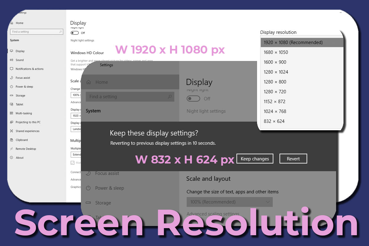 what is computer screen resolution