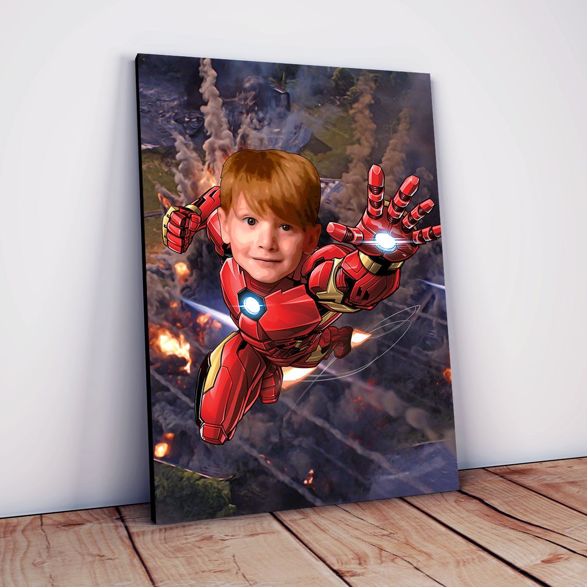Create a unique and unforgettable gift for your child with our Batman photo present.