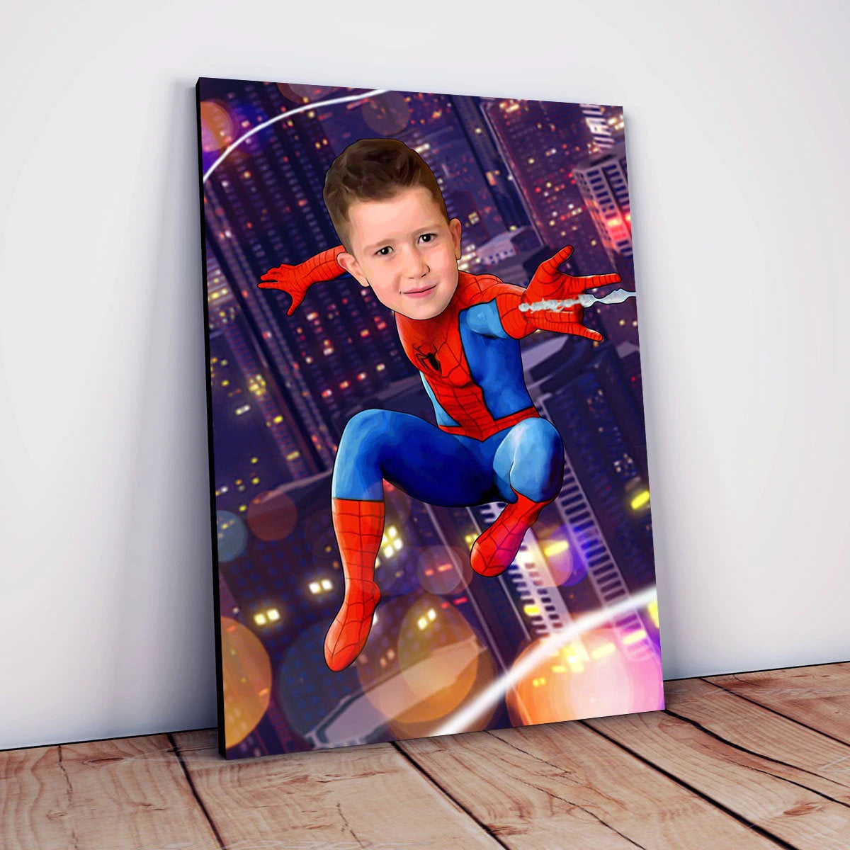Let your child's imagination soar with our personalized Batman photo gift.