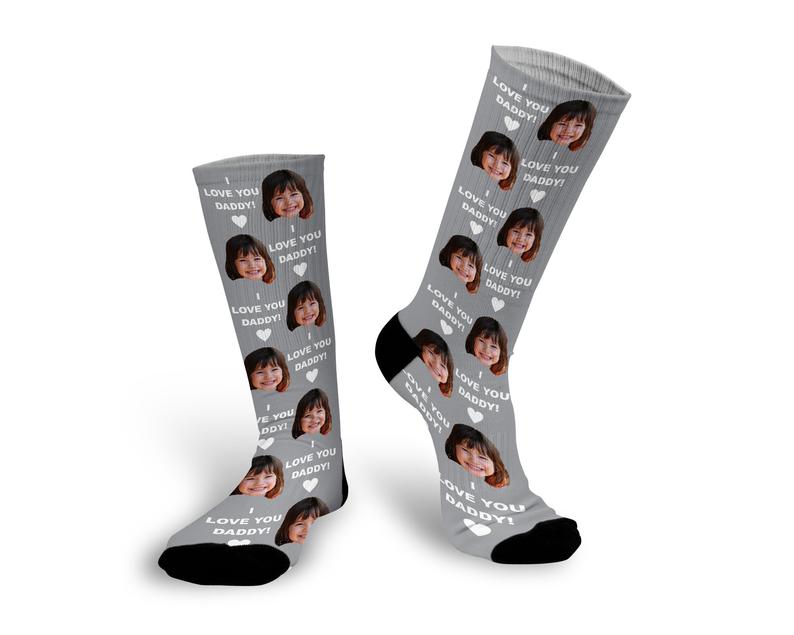 Step up your sock game with custom photo socks