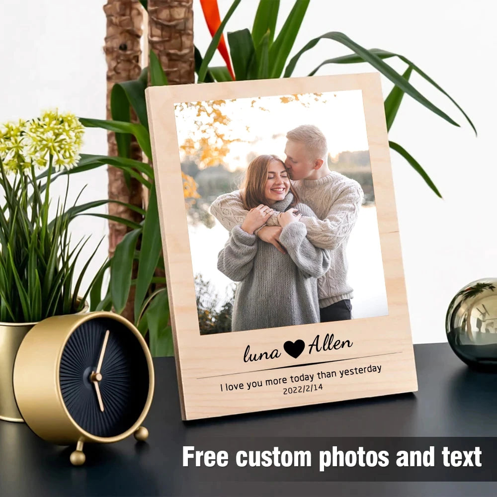 Turn your favorite photo into a tangible expression of love with a wood print.