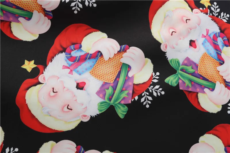 Floral Vintage A-Line Christmas Dress for Women - Image 73