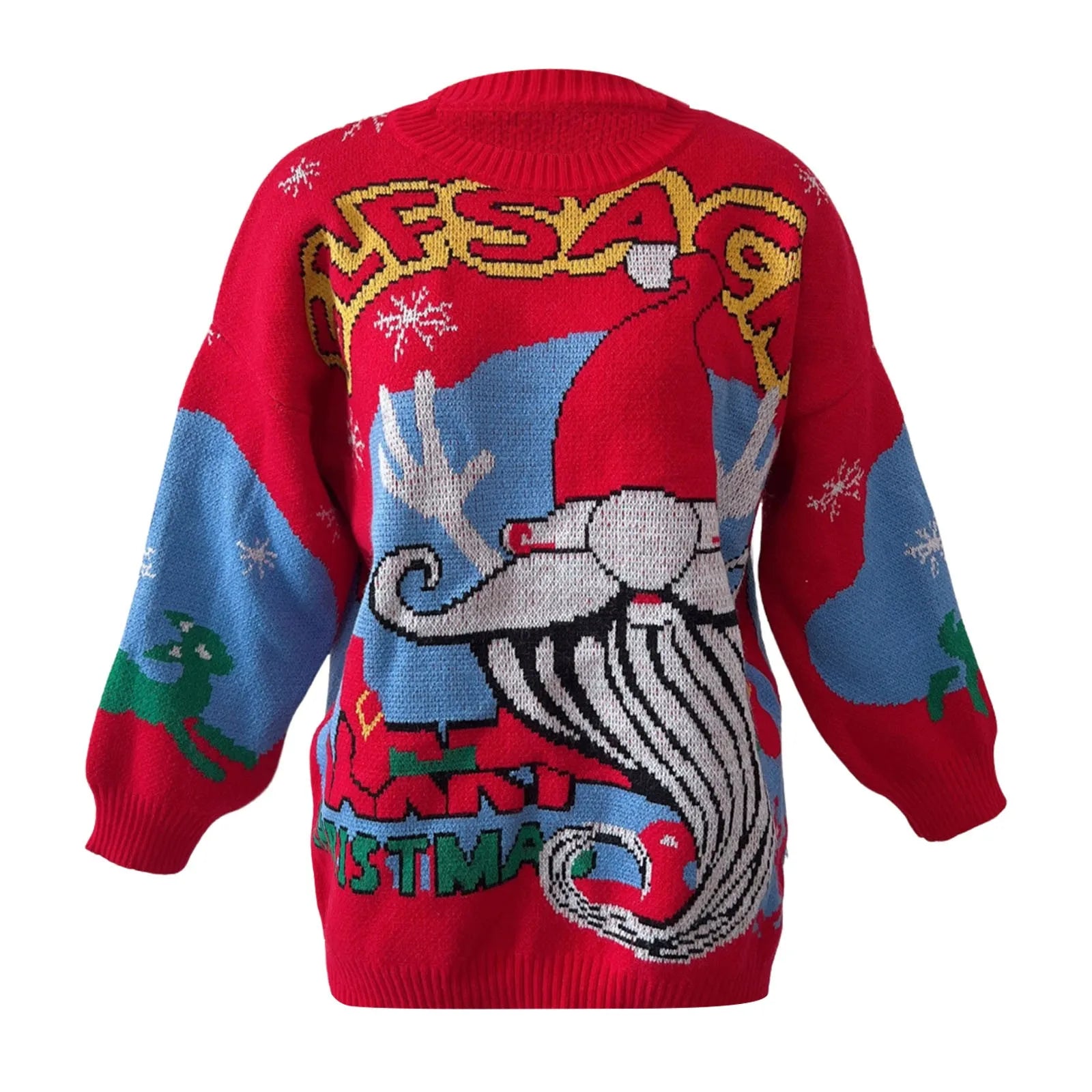 Cozy Christmas Pullover: Stylish Knitted Sweater - Image 5
