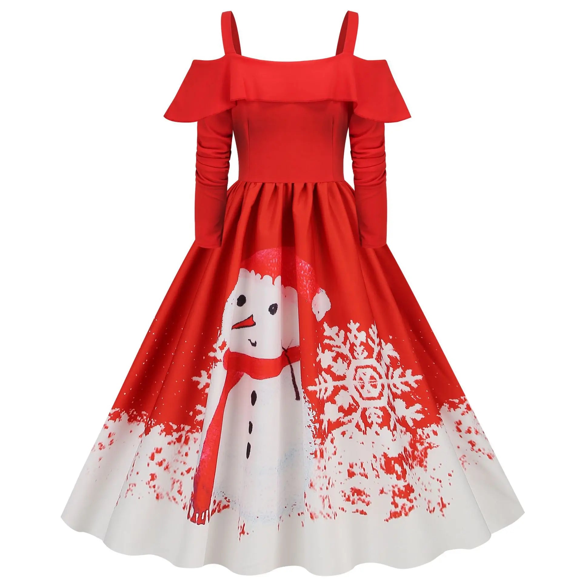 Enchanting Gothic Halloween & Christmas Party Dress - Image 7