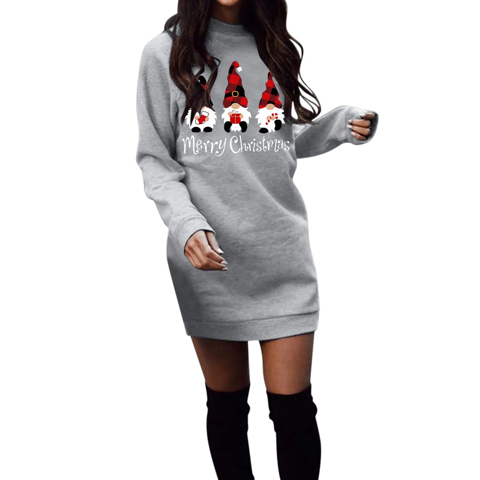 Chic Y2K Winter Dresses & Hoodies for Christmas - Image 14