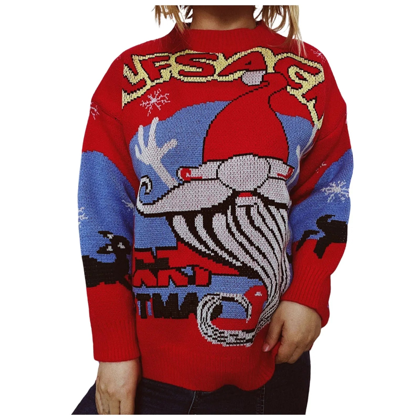 Cozy Christmas Pullover: Stylish Knitted Sweater - Image 8