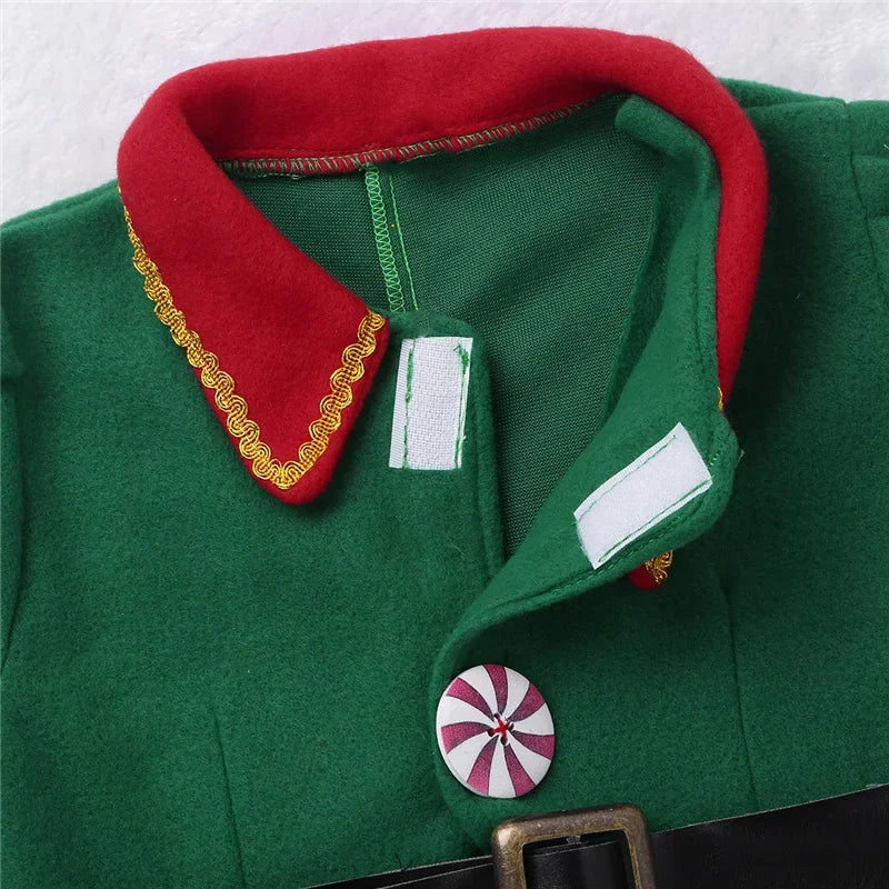 Festive Santa Cosplay Costume for Kids - Image 13