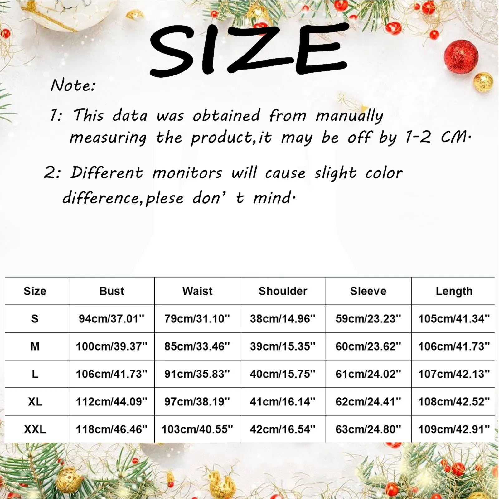 Charming Snowflake Print Long Sleeve Christmas Dress - Image 6