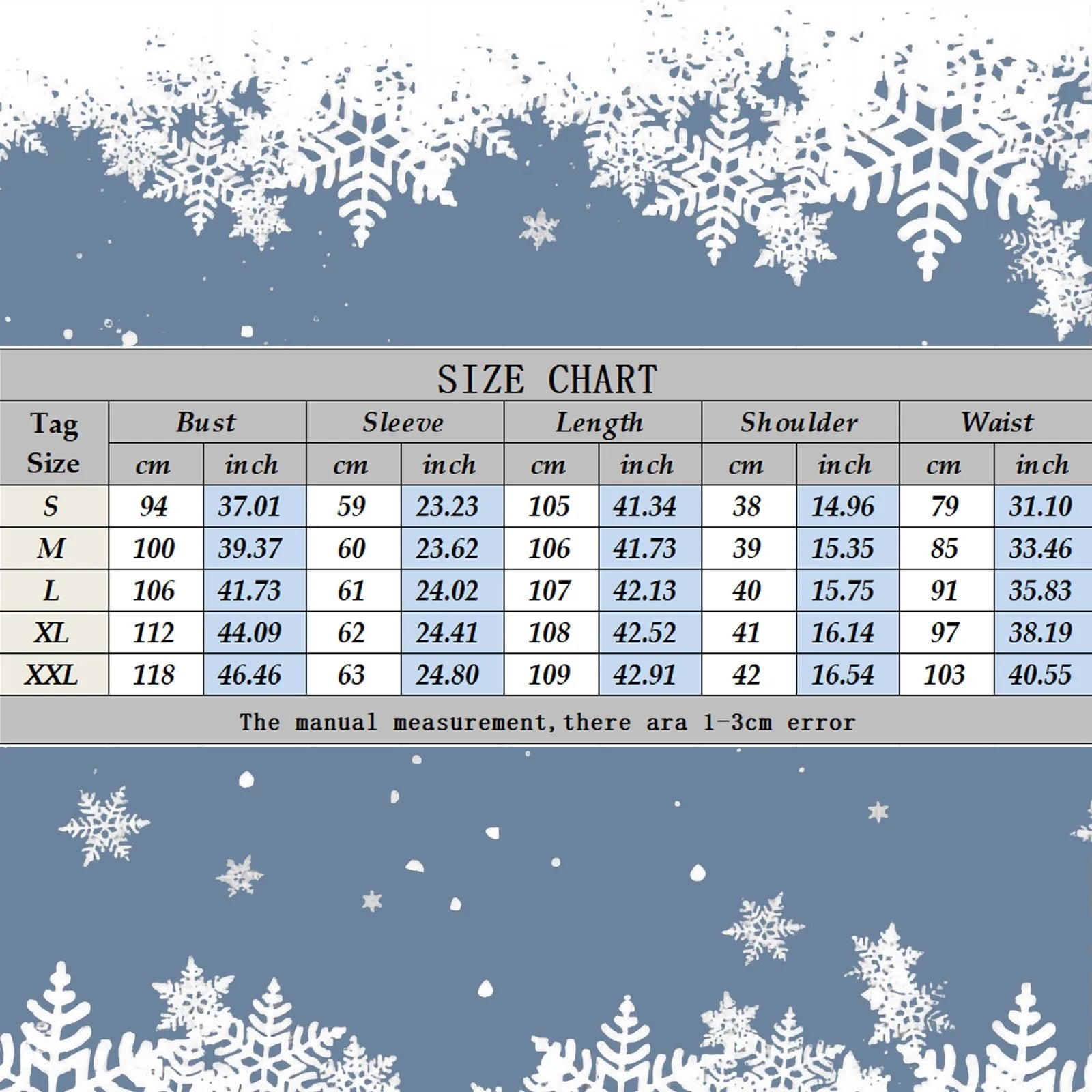 Charming Santa Claus Print Christmas A-Line Dress - Image 9