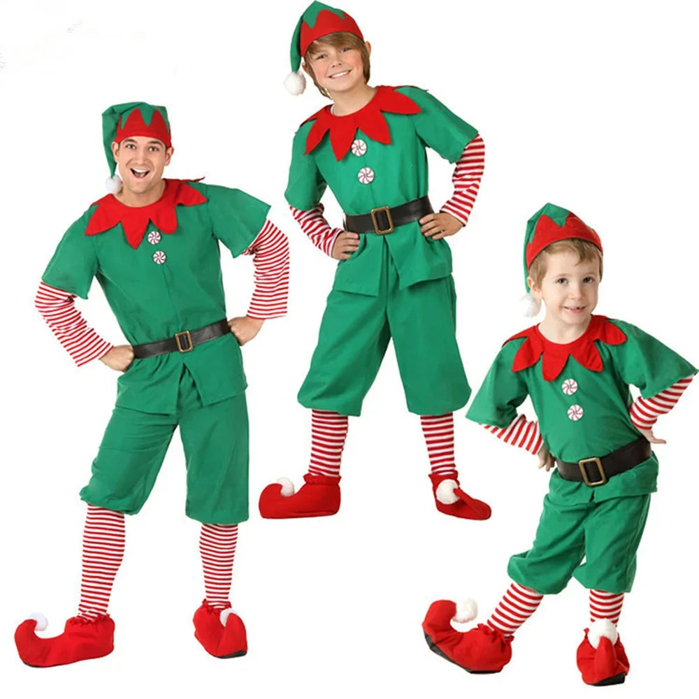 Festive Santa Cosplay Costume for Kids - Image 11