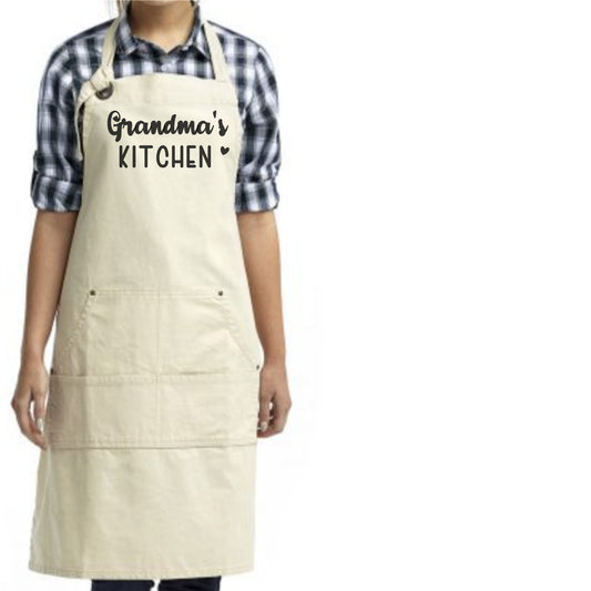 Personalized Grandma's Kitchen Apron