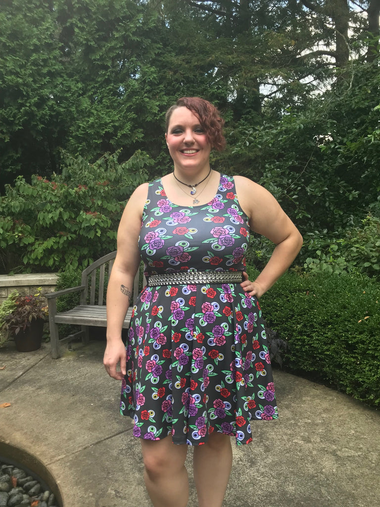 Unicorn in Plaid  Skater Dress – More Me Know