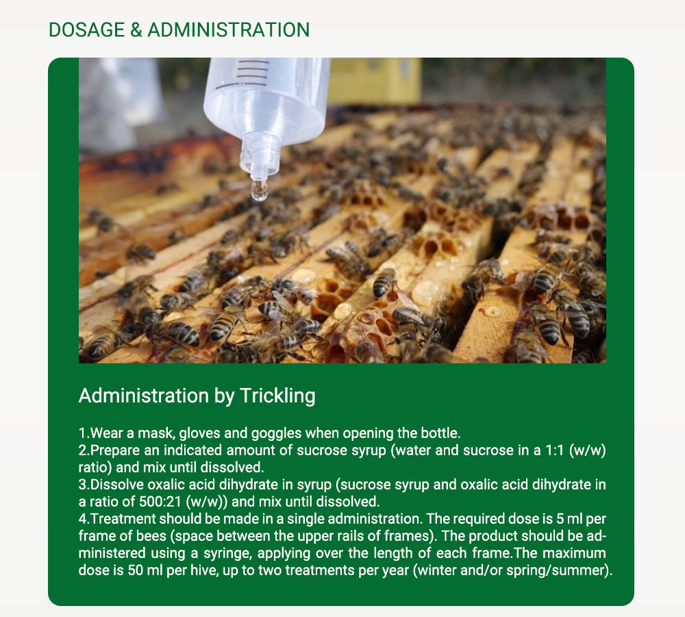 MYTH-BEE Oxalsäure für Bienen 200g
