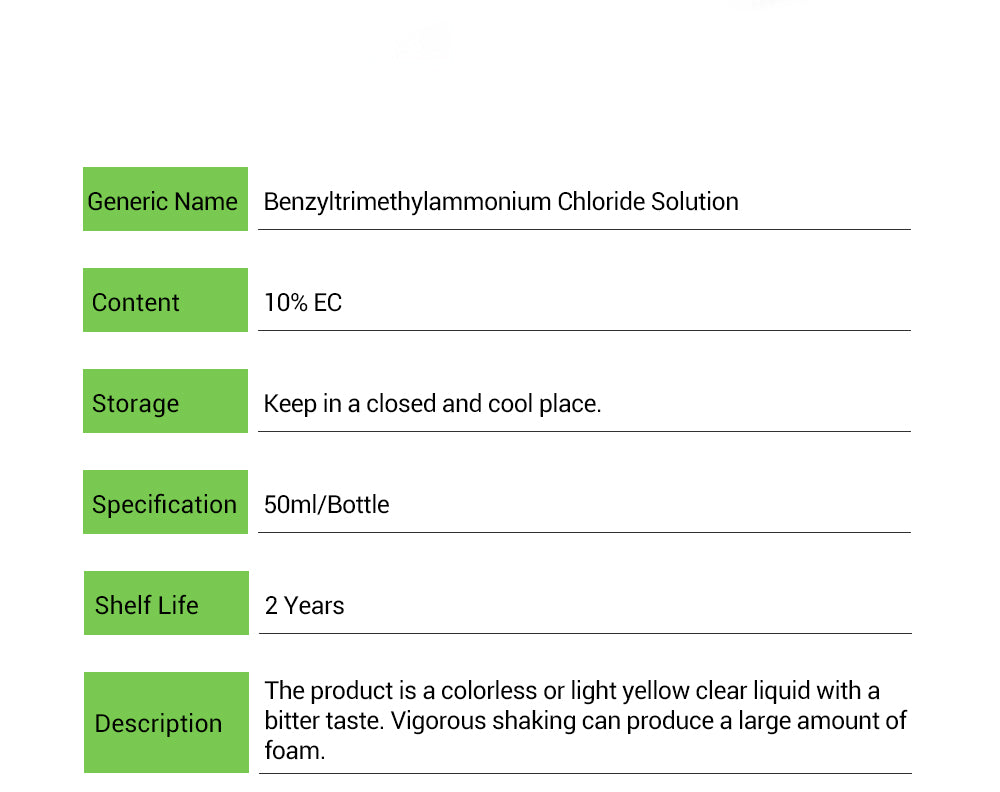 LINGMAN 10% BTMAC Solution（benzyltrimethylammonium chloride）