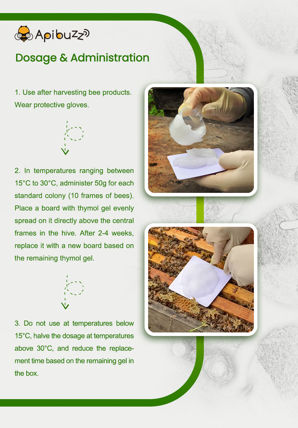 APITHYMO Gel en Vrac - Abeille Traitement Varroa Thymol