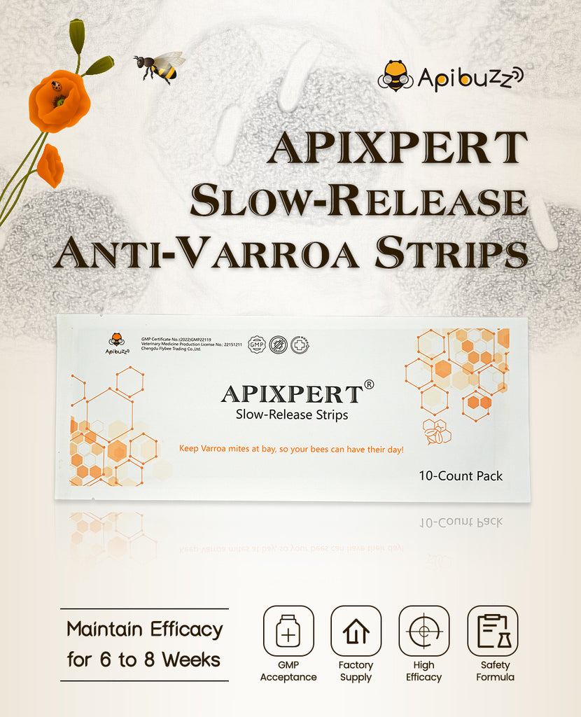 APIXPERT Flumethrine Varroa strips met langzame afgifte voor bijen