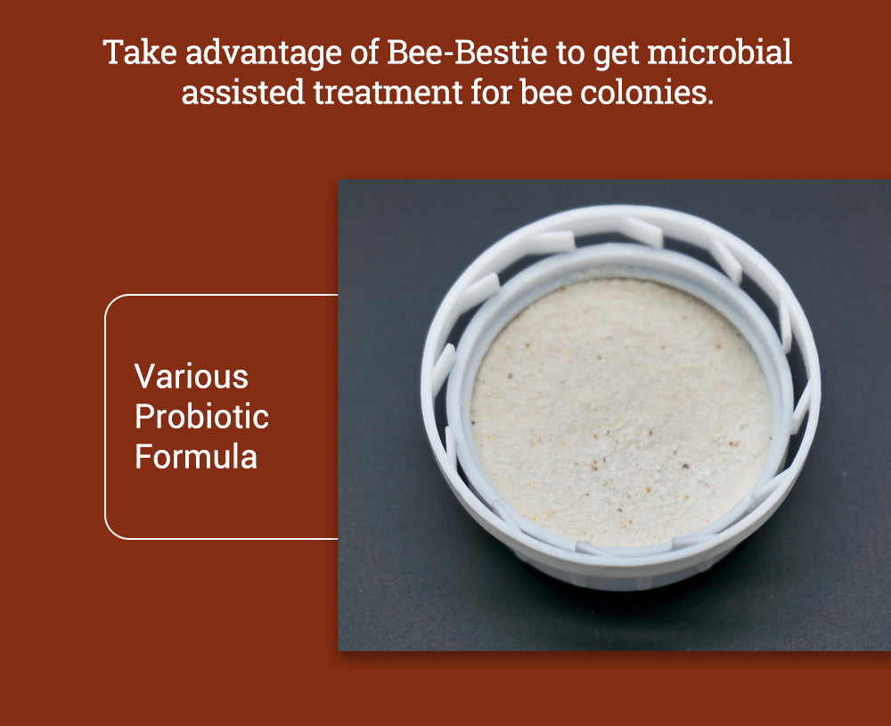 BEE-BESTIE - Compléments alimentaires microbiens pour abeilles mellifères