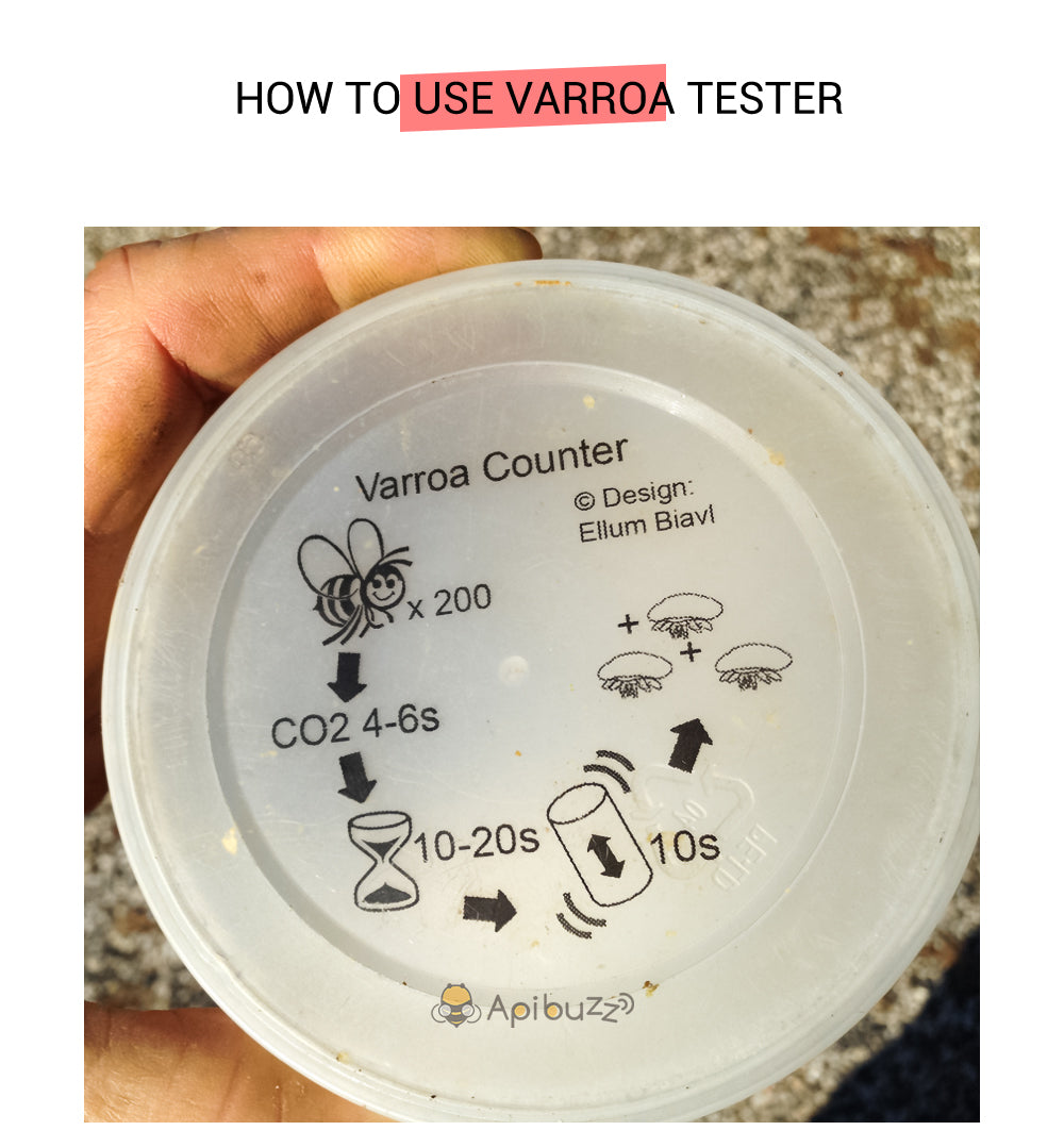 mite test for bees - honey bee accessories