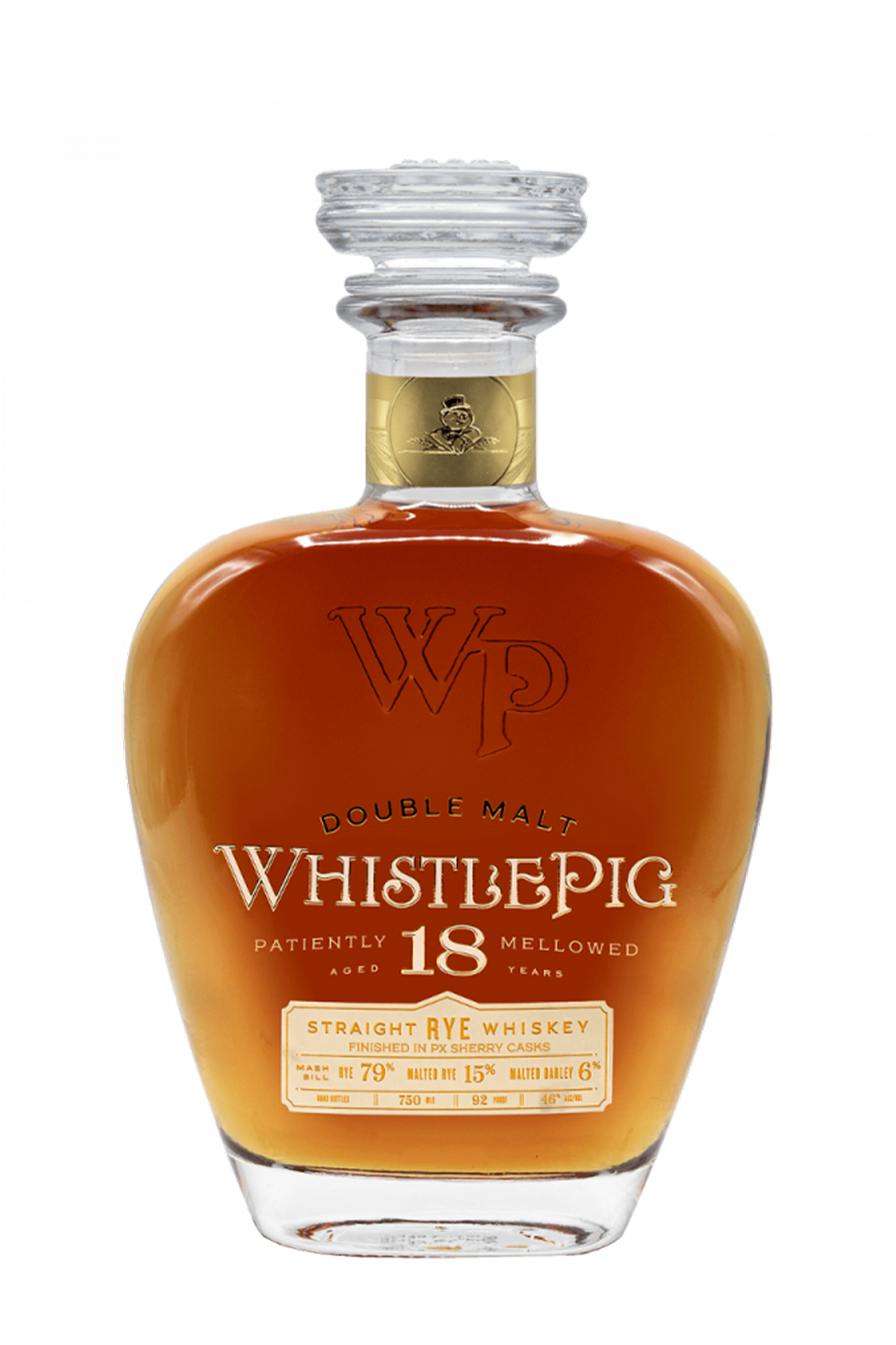 Double Malt Rye Aged 18 Years - 4th Edition (750ml) - WhistlePig Tasting Room product image