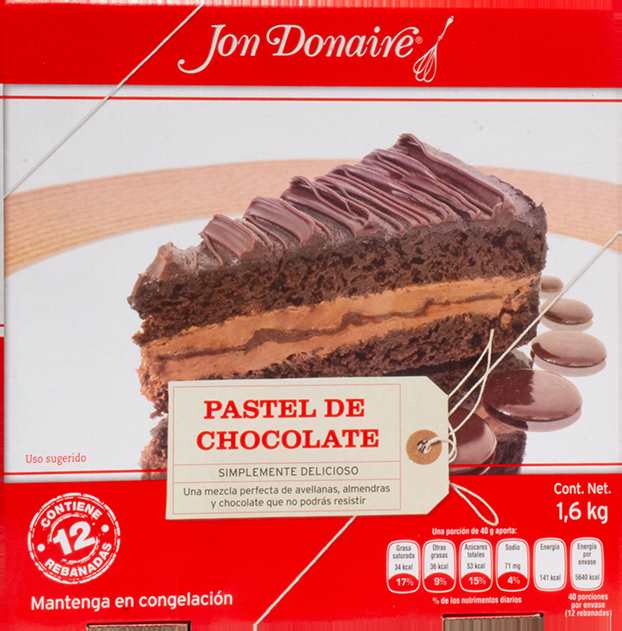 Jon Donaire Pastel de Chocolate