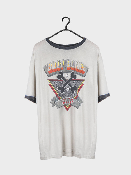 75mph Oversized Ringer Tee - Vintage Wash – Billy Bones Club