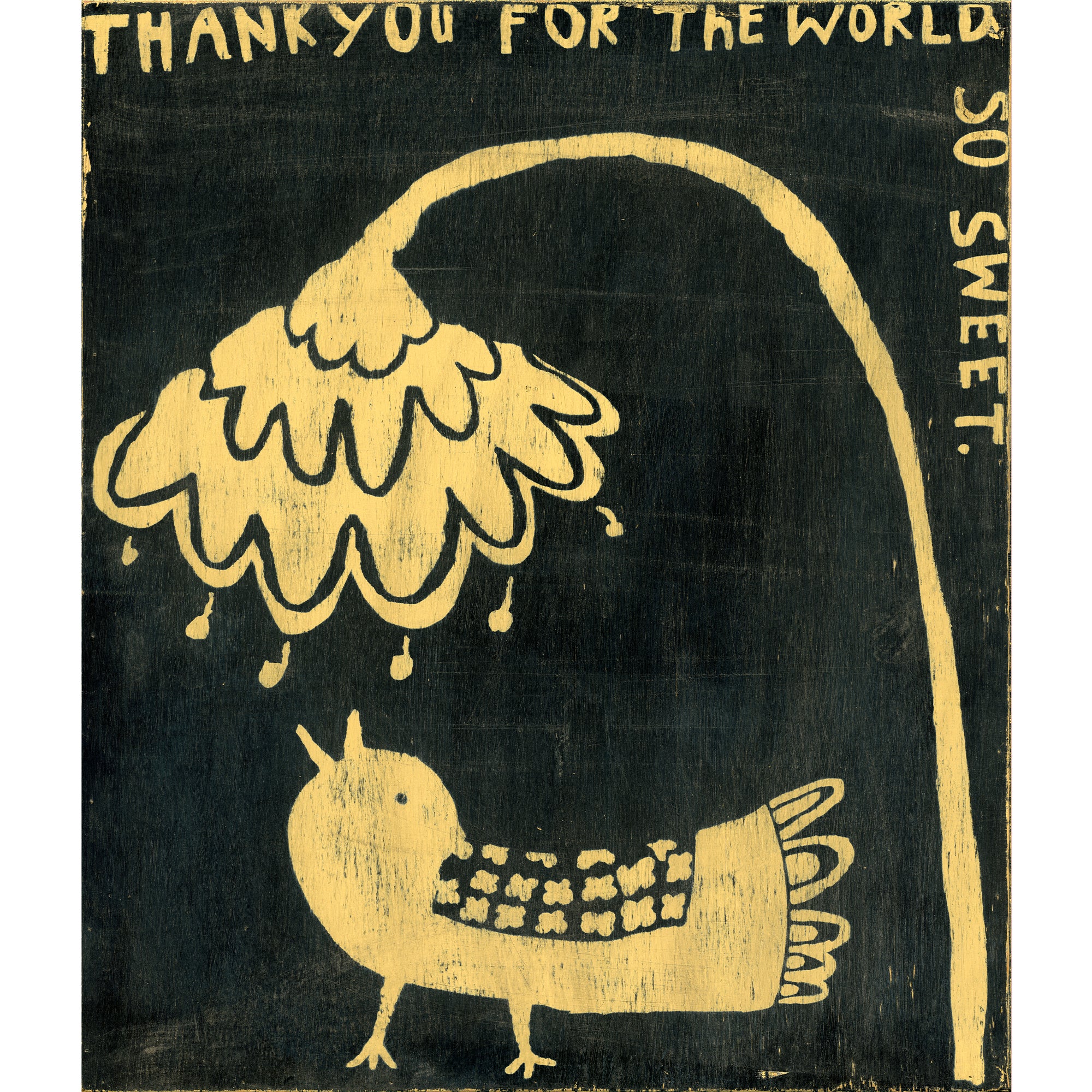 Thank You Bird - Art Print