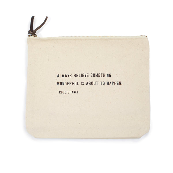 Supervisor Quote / Thank you quote / Leaving gift idea Zipper Pouch for  Sale by tanabe