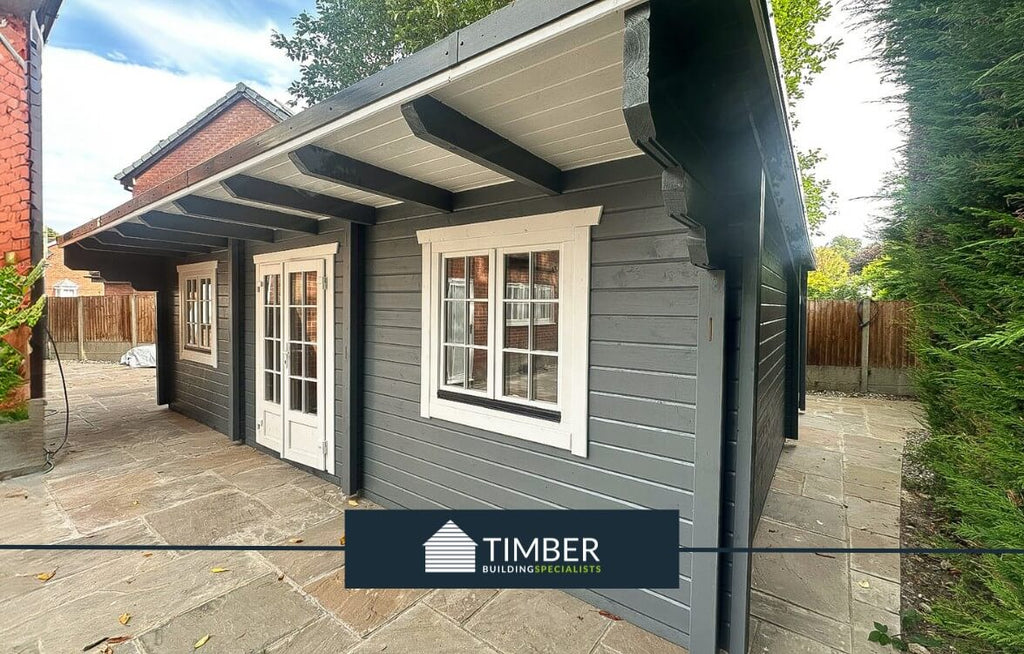 timber building specialists 30sqm log cabin