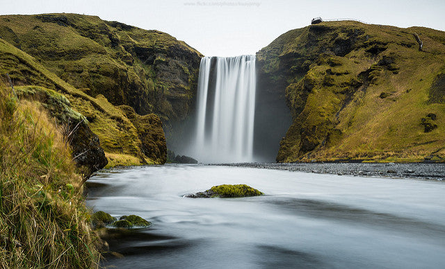 Skógafoss waterfall