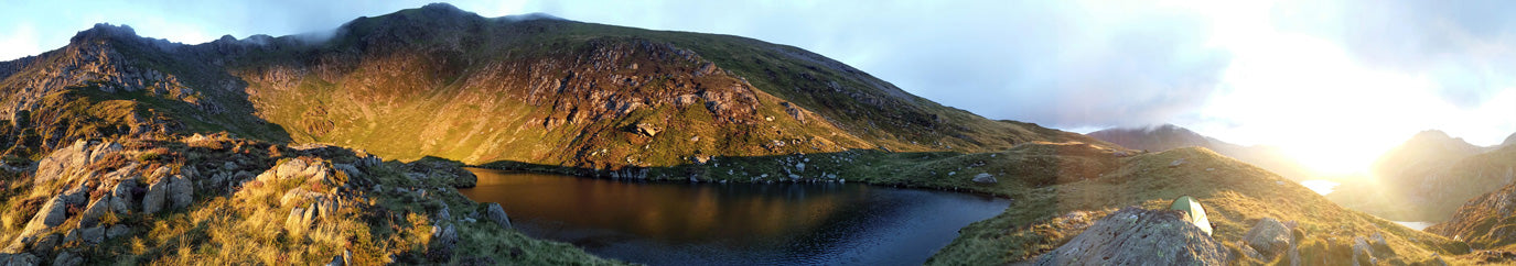 Y Garn and Llyn Clyd