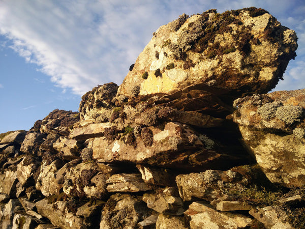 North Wales dry stone ruins