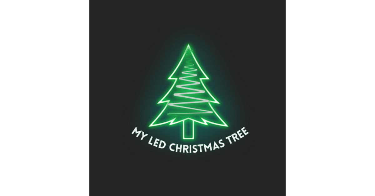 My LED Christmas Tree