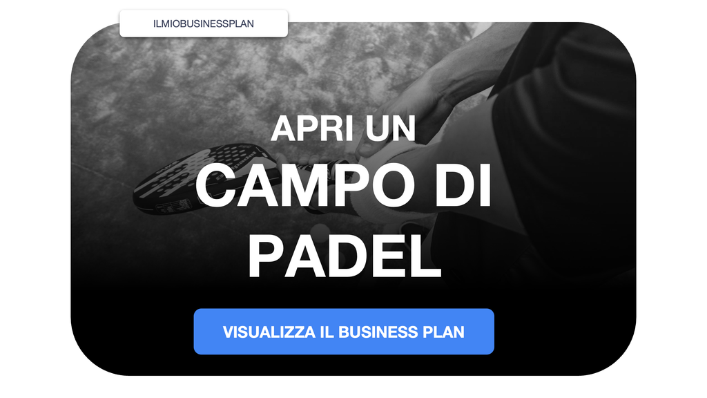 campo di padel  business plan ppt pdf word