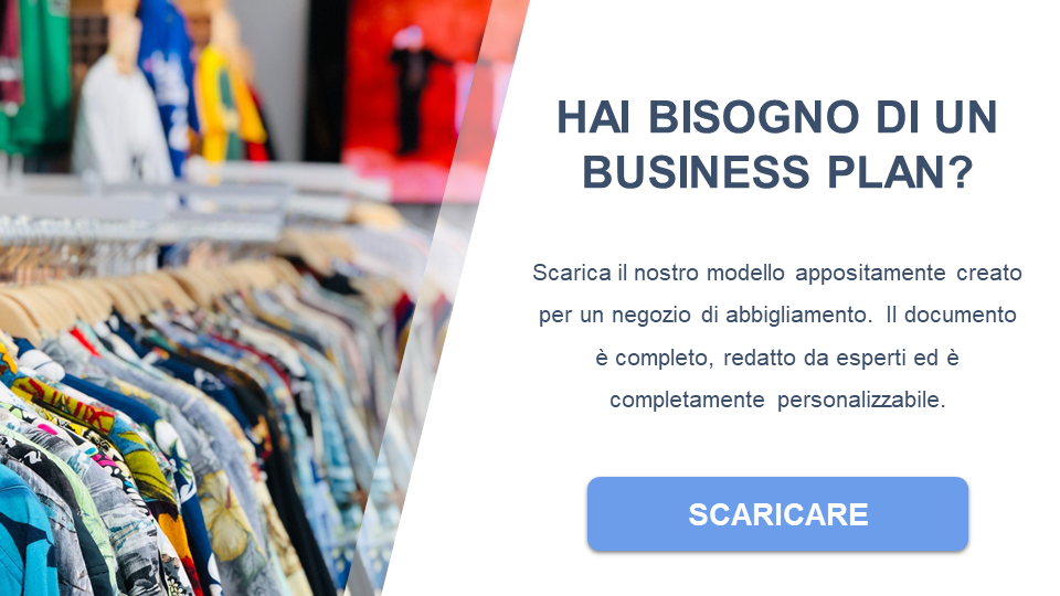 negozio di abbigliamento  business plan gratuit ppt pdf word