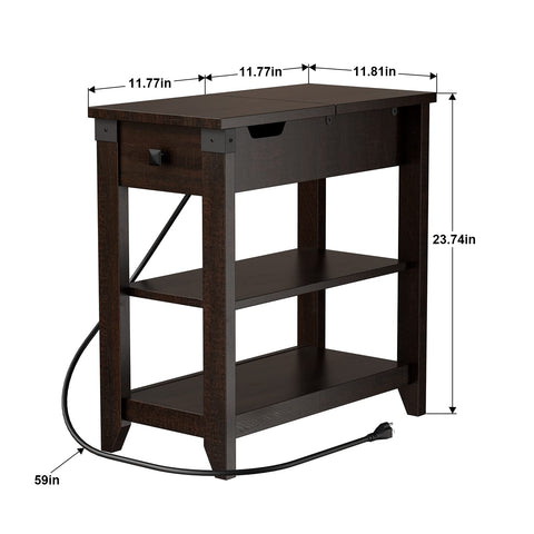 Narrow End Table