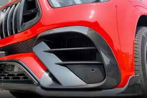 BRS Style Carbon Fiber Fog Lamp Grilles - Mercedes Benz W167 C167 GLE450 GLE63 - The Carbon Industries