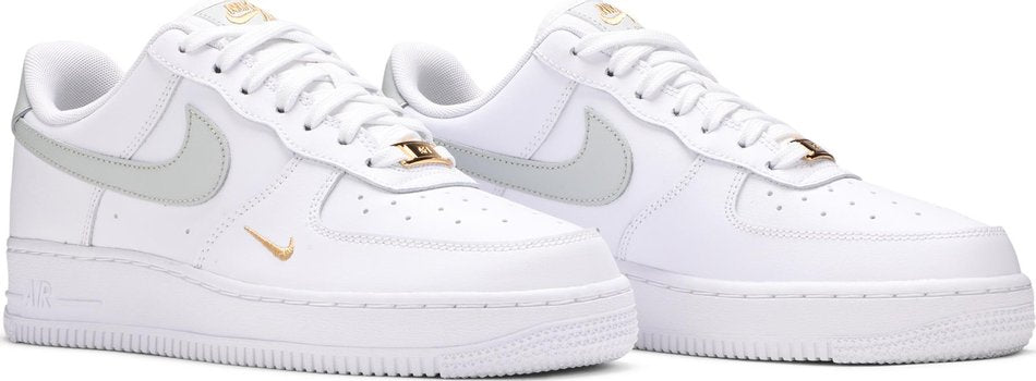 wmns air force 1 07 ess white light silver