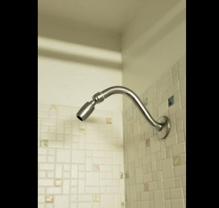 high sierra wall mounted water savings shower head