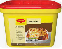 Maggi Bechamel Sauce 2kg: Creamy and Velvety Sauce Mix for Preparing Delicious Bechamel-based Dishes