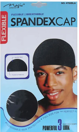 Hat Magic Protecteur de cheveux noir en spandex