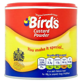 Poudre de crème anglaise pour oiseaux 300 g (carton de 6)