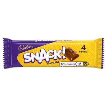 Cadbury Snack Shortcake Chocolate Biscuit 40g (Case of 36)