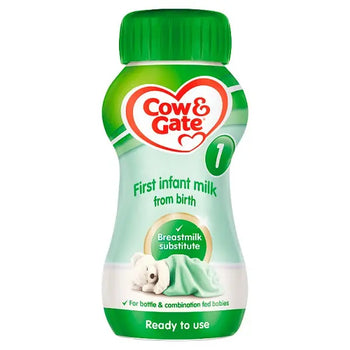 Cow & Gate 1 First Infant Milk from Birth 200ml (Pack Of 12)