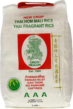 Green Dragon Riz Parfumé Thaï 5Kg