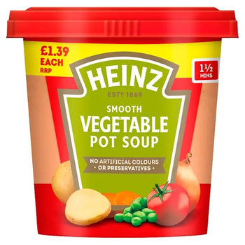 Heinz Smooth Vegetable Pot Soup 355g (Case of 4)