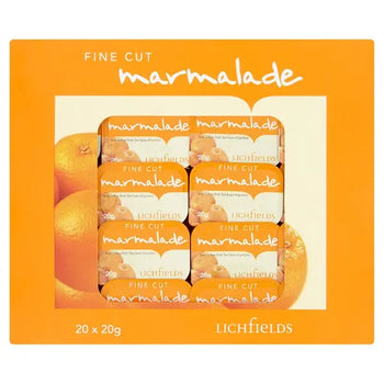 Lichfields Fine Cut Marmalade Individual Portions 20 x 20g