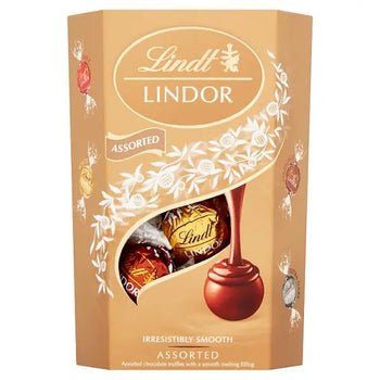 Lindt Lindor Assorted Chocolate Truffles Box 200g (Case of 8)
