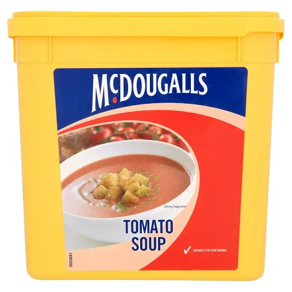 McDougalls Tomatensuppe 2,25 kg. Geeignet für Vegetarier