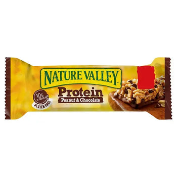 Barre de céréales protéinées aux arachides et au chocolat Nature Valley 40 g (carton de 12)